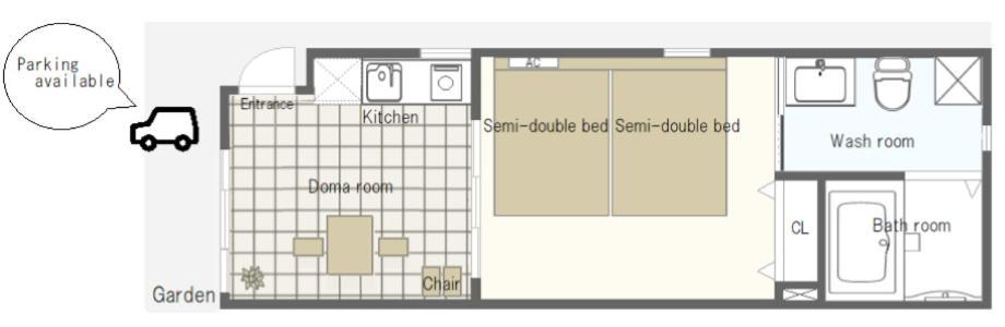 スポルト東京 Apartman Tokió Szoba fotó